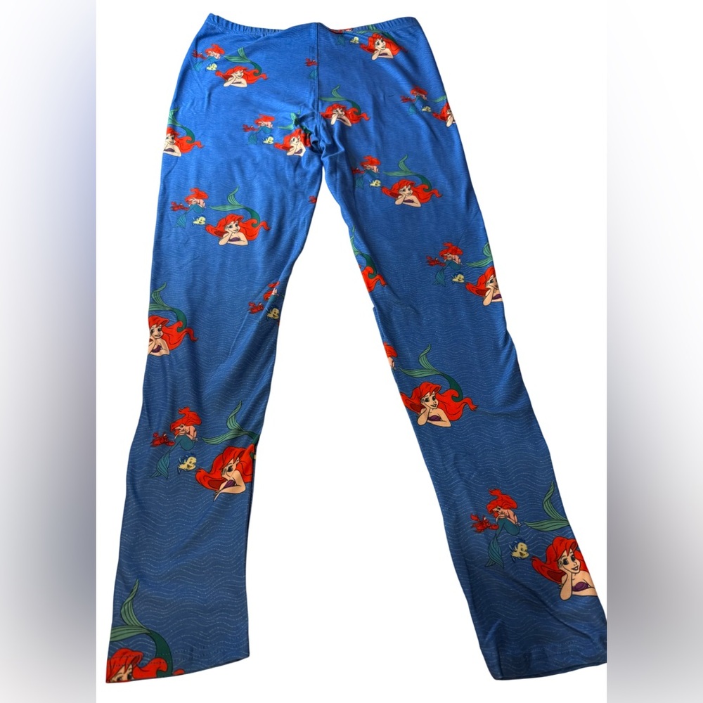 💕NWOT Little Mermaid Leggings Woman’s Plus Size 12/14